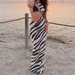 A&A Zebra Stripes Bikini Set