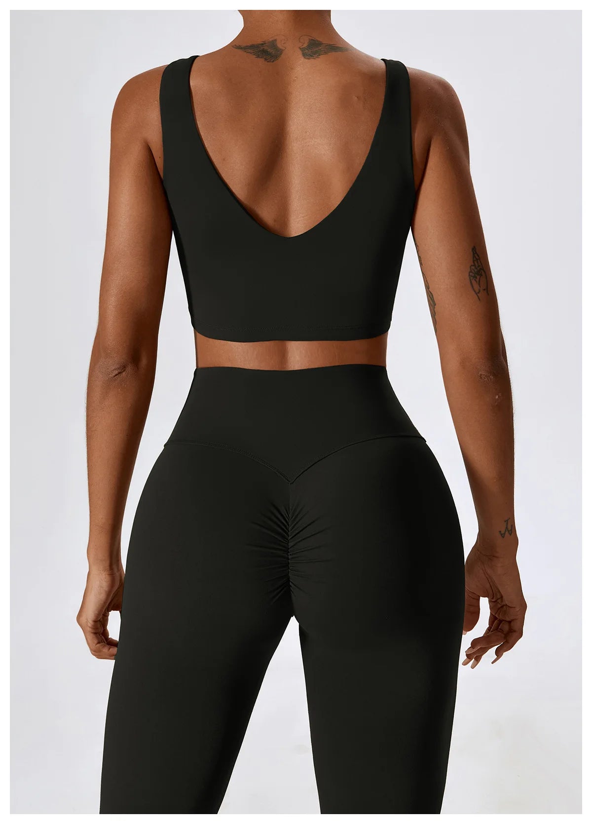 A&A Flexi Flare Leggings & Halter Tank Top Set