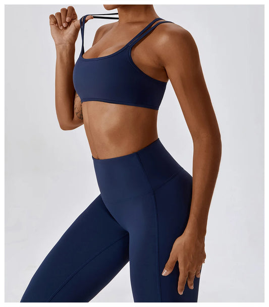 A&A Flexi Leggings & Cross Back Sports Bra Set