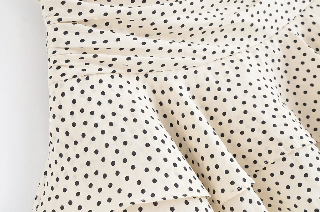 A&A Aubre Layered Ruffle Mini Skirt