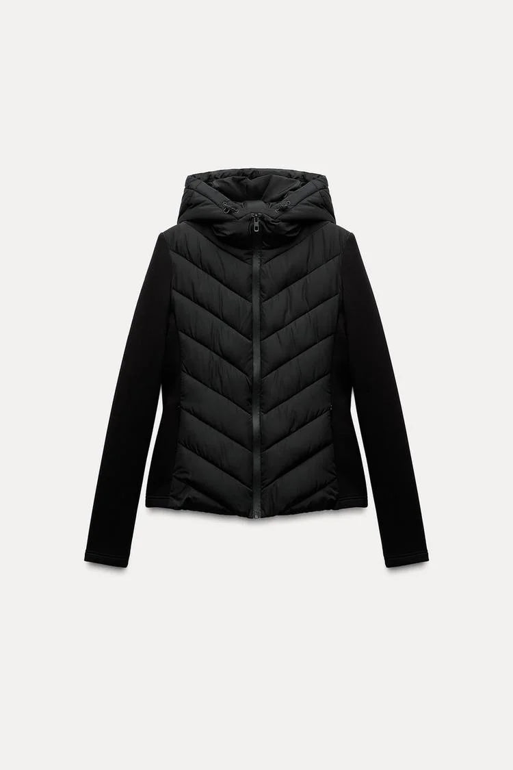 A&A Lightweight Puffer Jacket with Hood