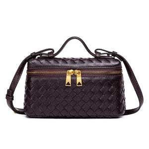 A&A Hanna Woven Top Handle Crossbody Bag