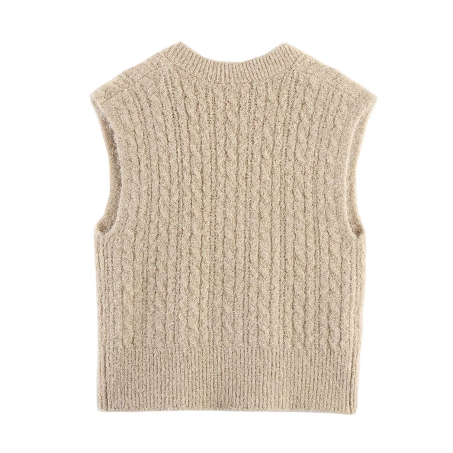 A&A Cable Knit Sweater Vest