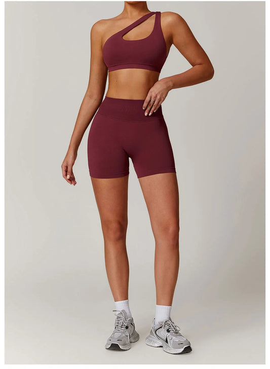 A&A ProSculpt Sports Bra & Scrunch Shorts Set