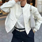 A&A Pocketed Bomber Button Jacket