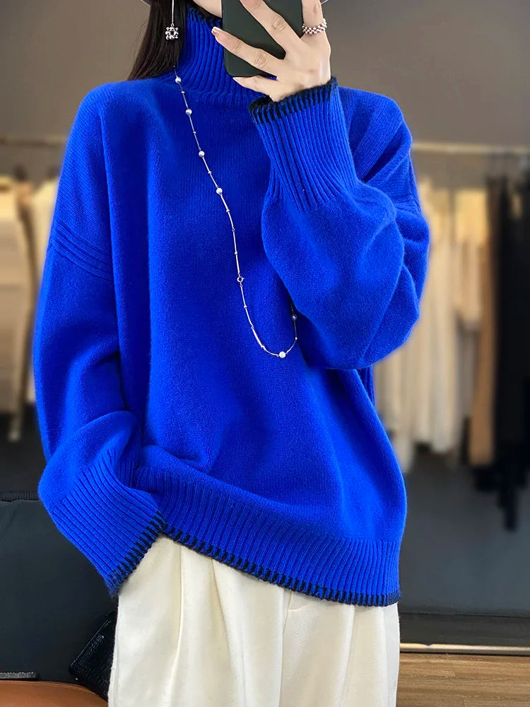 A&A 100% Pure Wool Cashmere Sweater