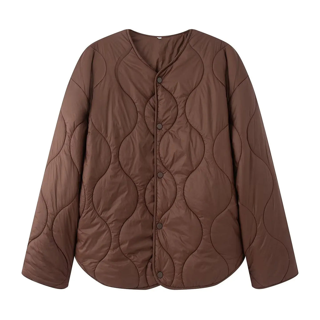 A&A Lightweight Quilted Parka Jacket