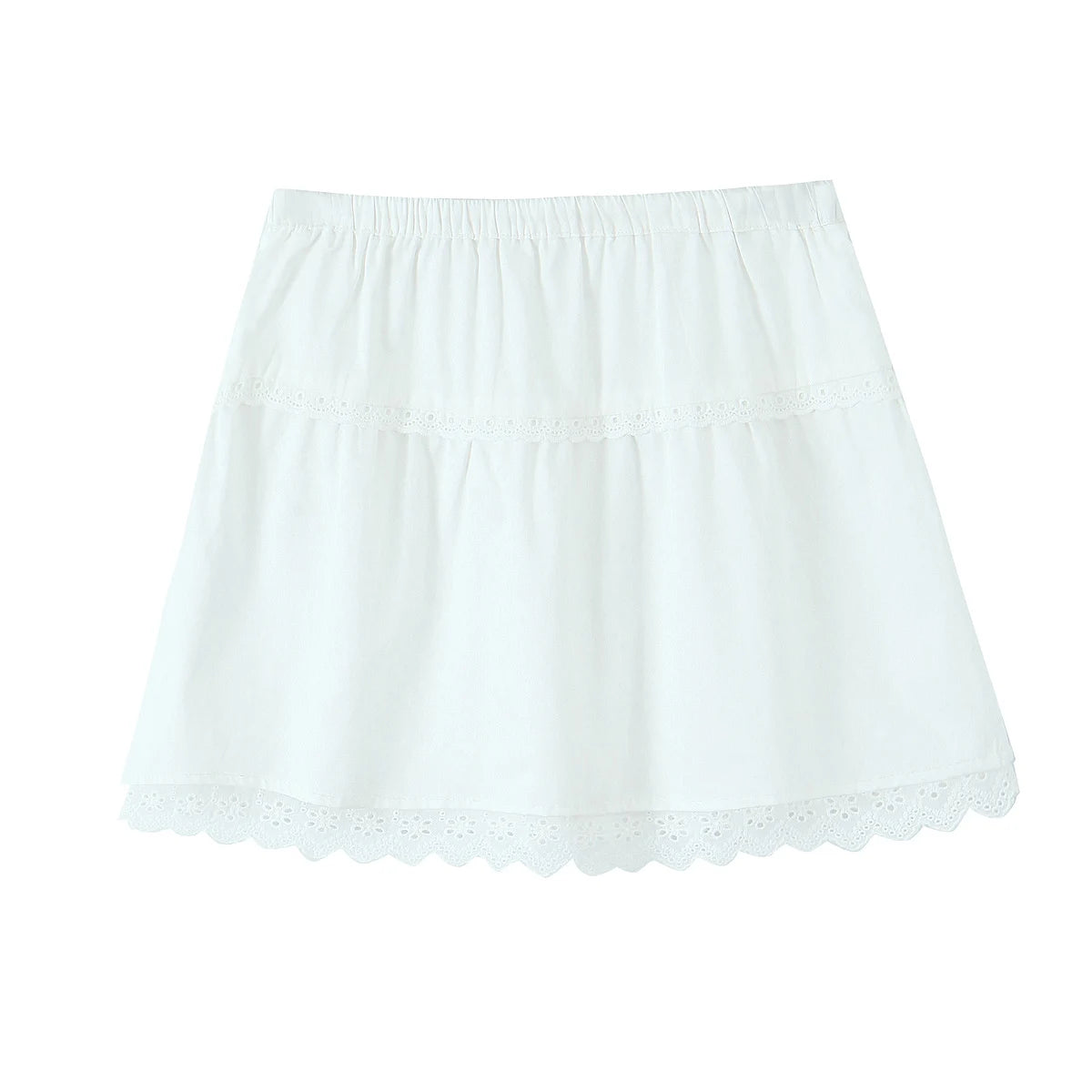 A&A Elarine Shirt Top & A-Line Mini Skirt Set