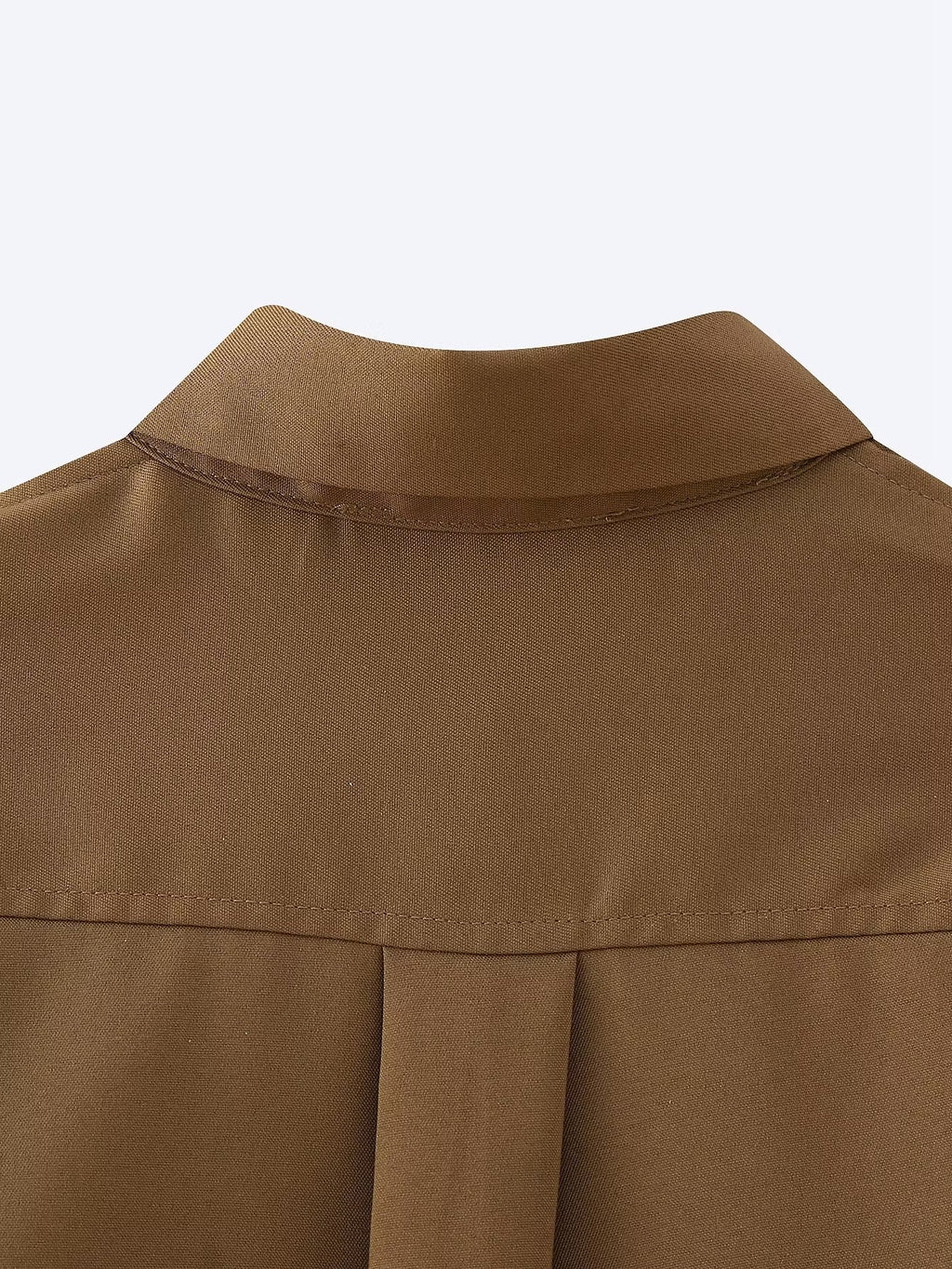 A&A Cropped Collared Shirt