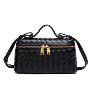 A&A Hanna Woven Top Handle Crossbody Bag