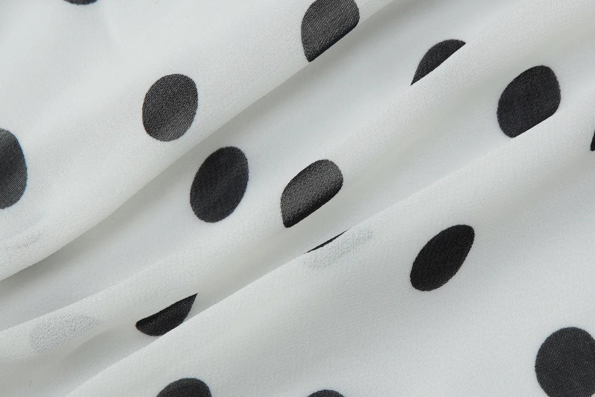 A&A Vela Backless Ruffled Halter Neck Pleated Dress