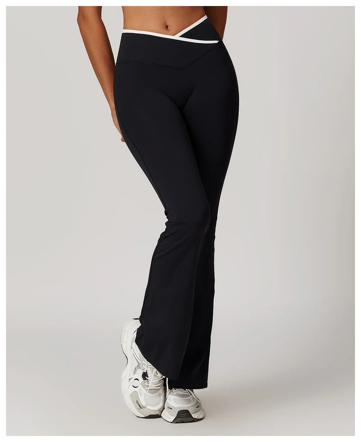 A&A ProSculpt Color Block Flare Leggings