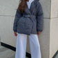 A&A Winter Belted-Up Pocket Parka Coat