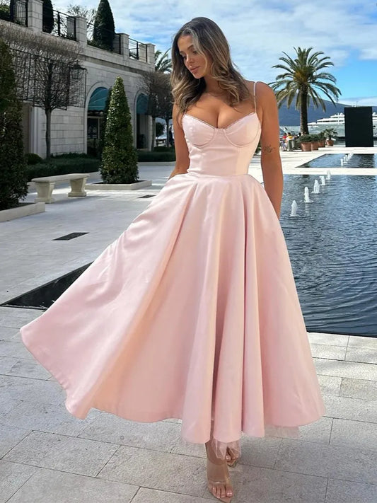 A&A Luxe Prom Gown Maxi Dress