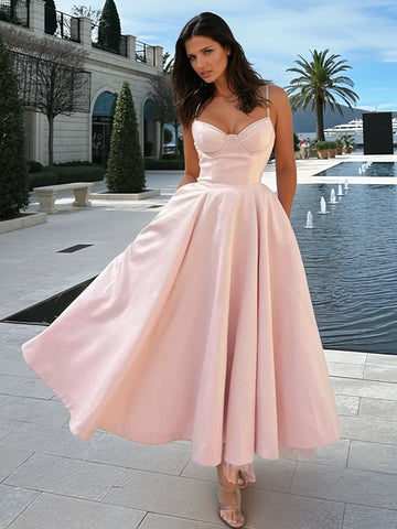 A A Luxe Prom Gown Maxi Dress