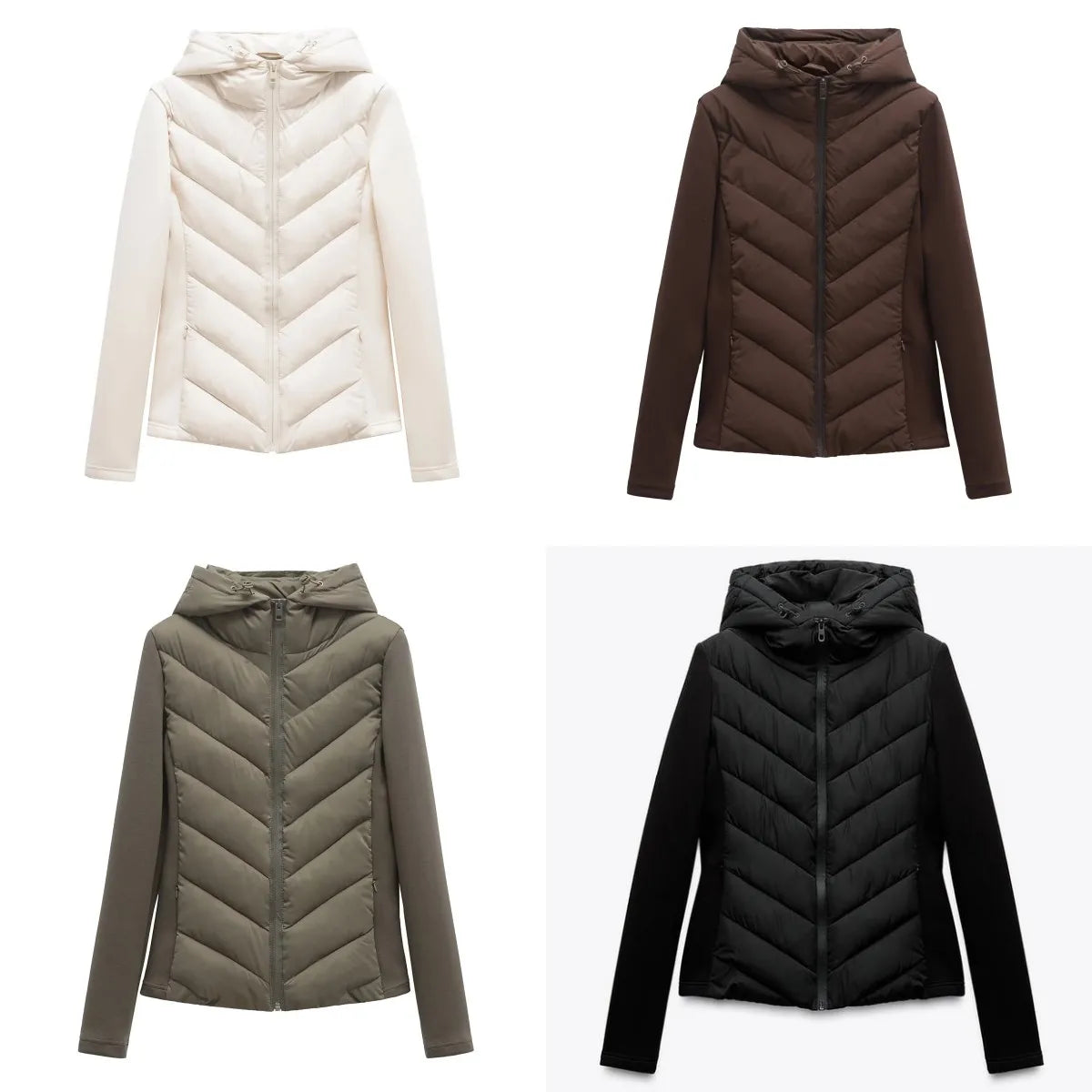 A&A Lightweight Puffer Jacket with Hood
