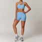 A&A ProSculpt Sports Bra & Scrunch Shorts Set