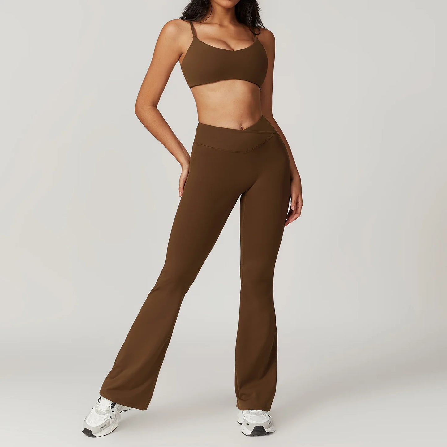 A&A ProSculpt Sports Bra & Flare Leggings Set