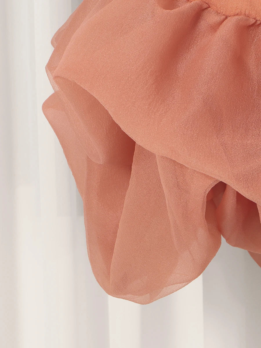 A&A Marella 3D Flower Detail Mini Dress