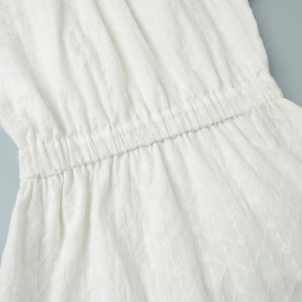 A&A Alouette Ruffled Button Up Mini Dress