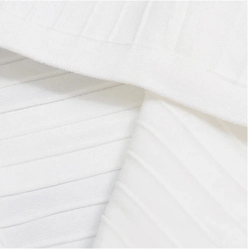 A&A Liora Criss Cross Long Sleeve Midi Bandage Dress