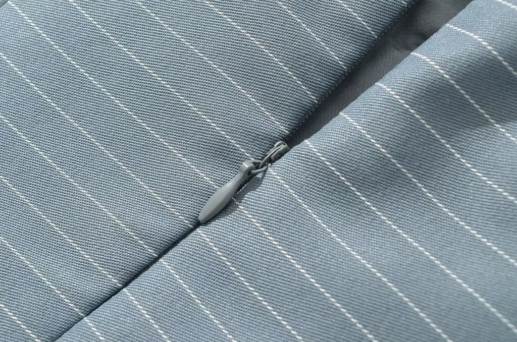 A&A Celandine Halter Front Button Mini A-Line Dress