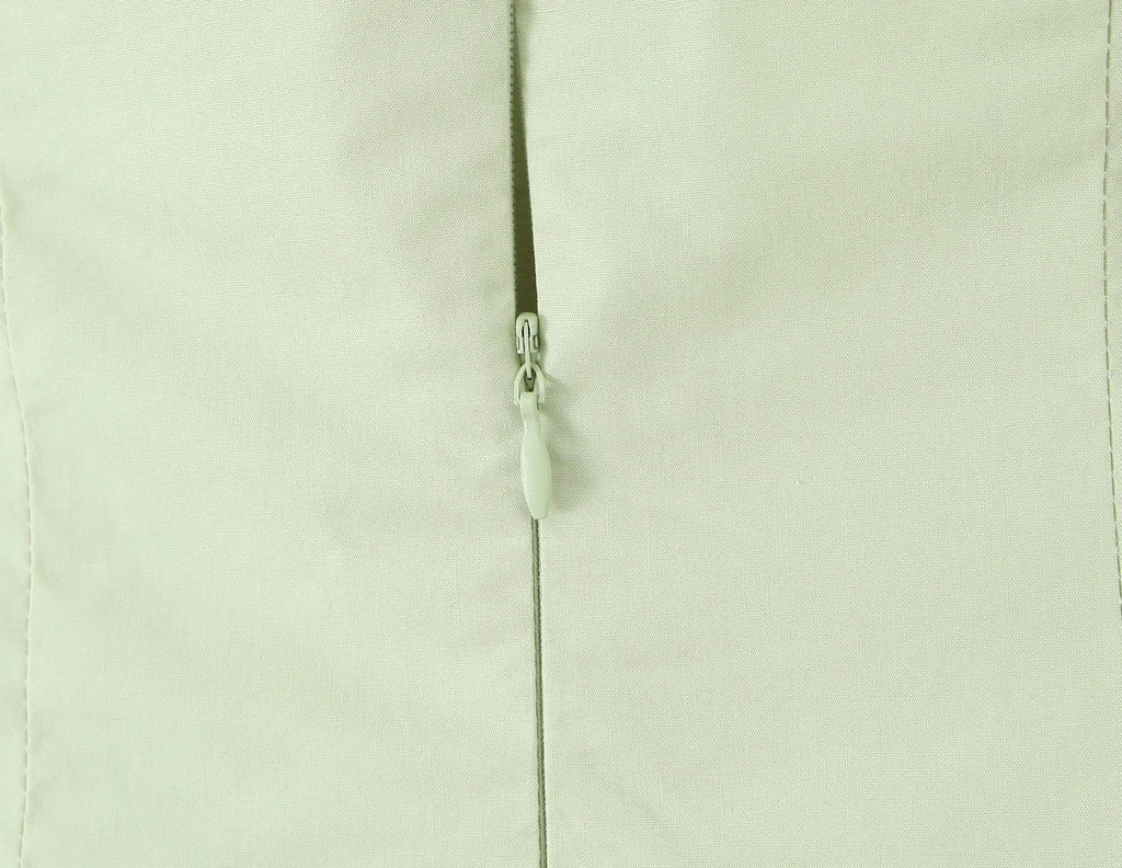 A&A Sari Halter A-Line Midi Dress