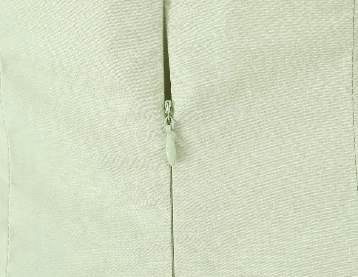 A&A Sari Halter A-Line Midi Dress