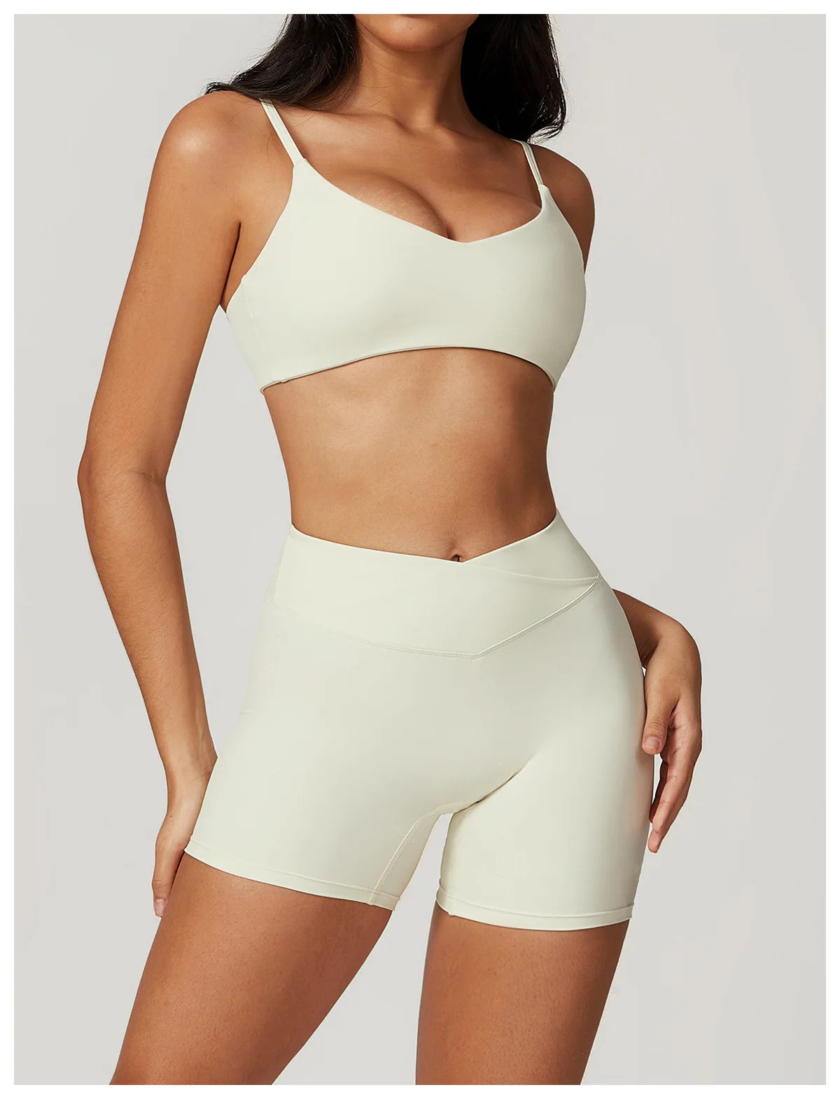 A&A ProSculpt Sports Bra & V Shorts Set