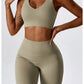 A&A Flexi Flare Leggings & Halter Tank Top Set