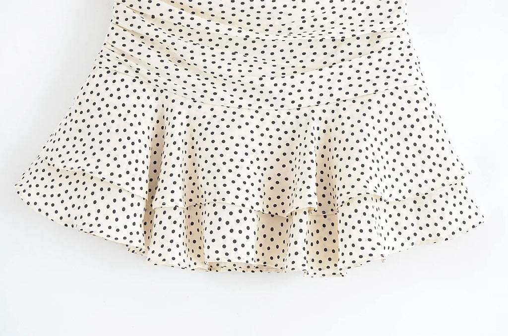 A&A Aubre Layered Ruffle Mini Skirt