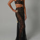 A&A Luxe Lace Two Piece Maxi Skirt Set