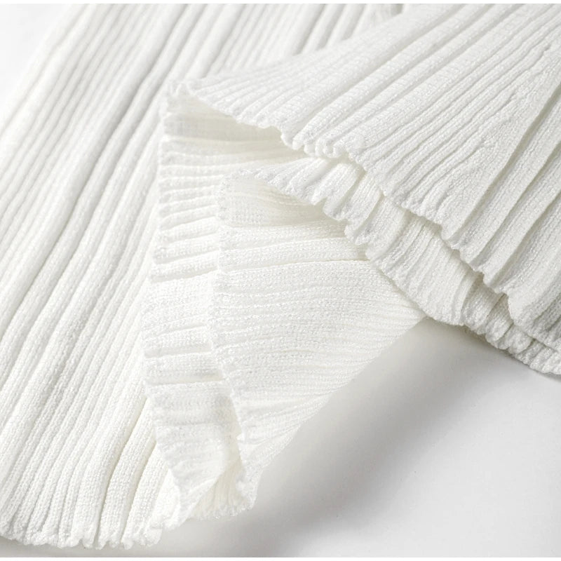 A&A Onua Knitted Button Pockets Maxi Dress