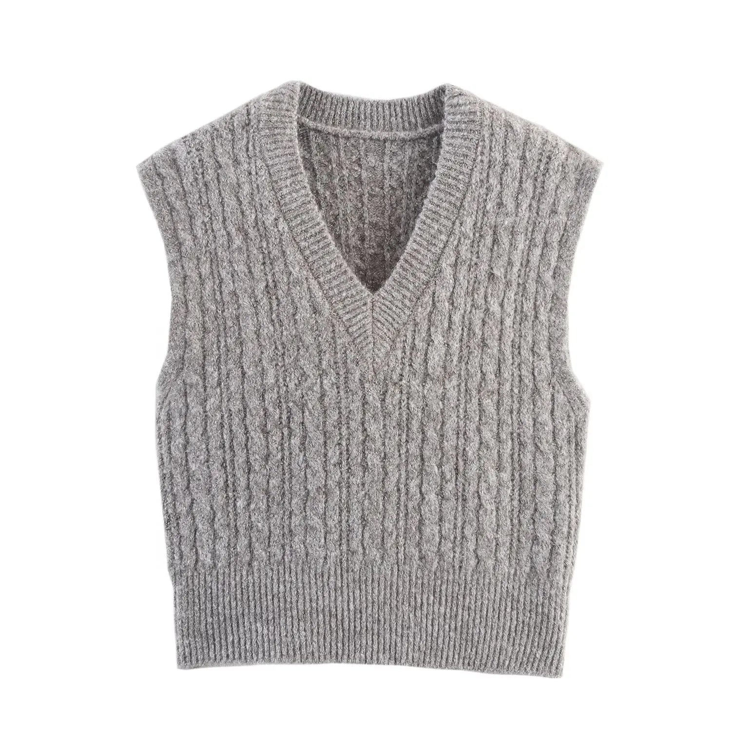 A&A Cable Knit Sweater Vest
