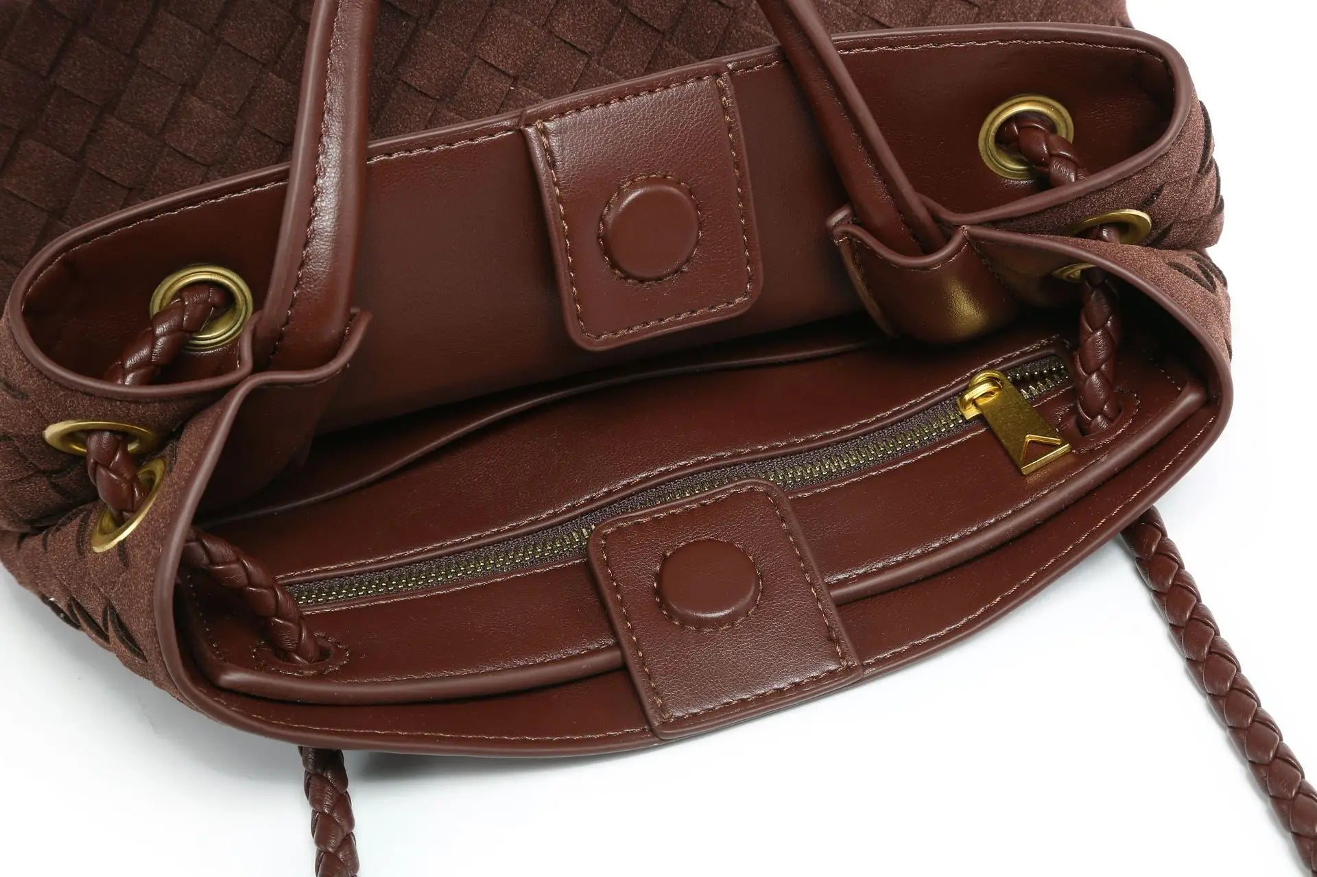 A&A Vendega Suede Leather Crossbody Handbag