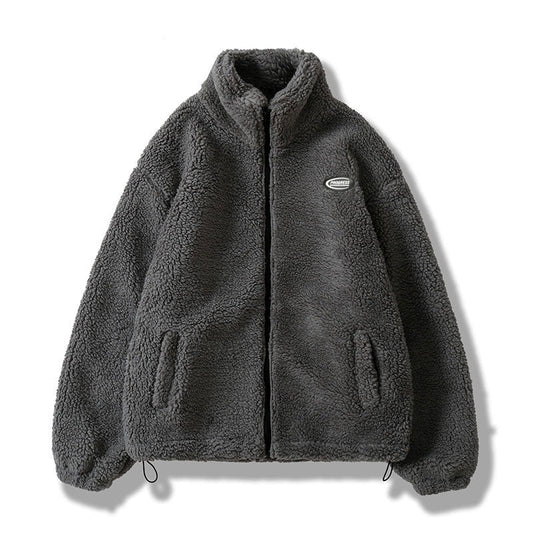 A&A Fleece Fluffy Zipper Jacket