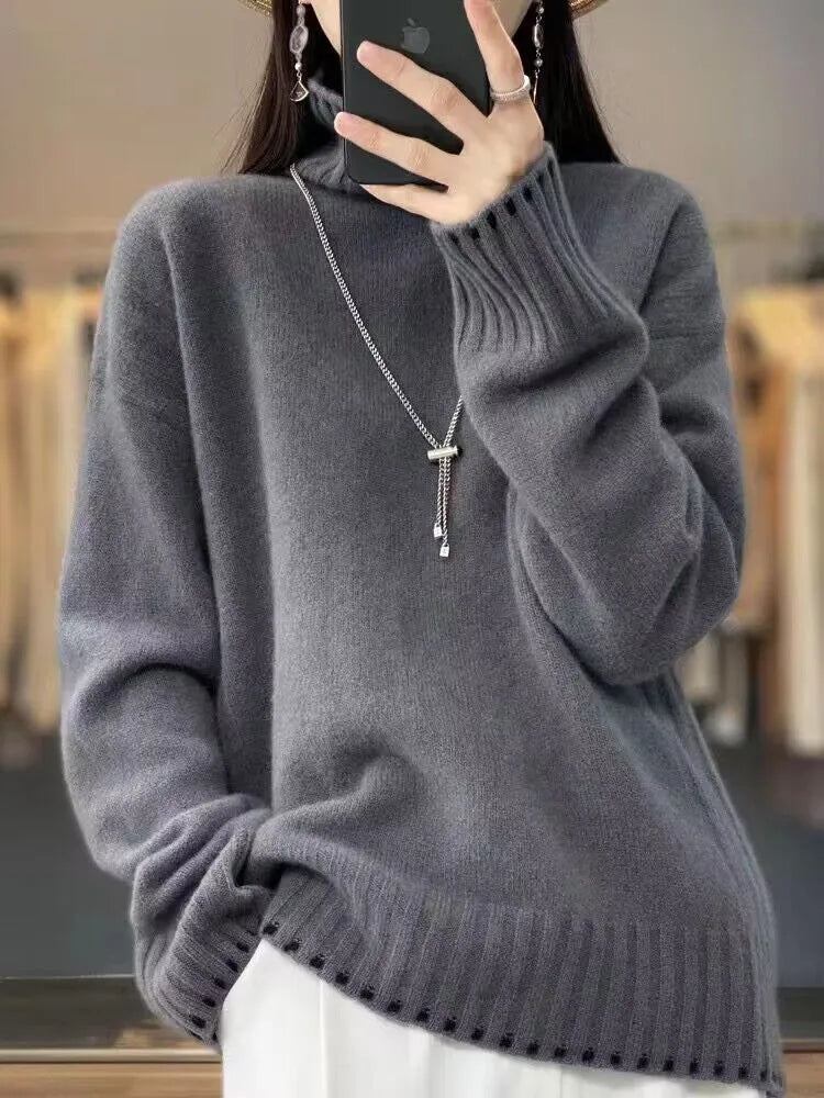 A&A 100% Pure Wool Cashmere Sweater