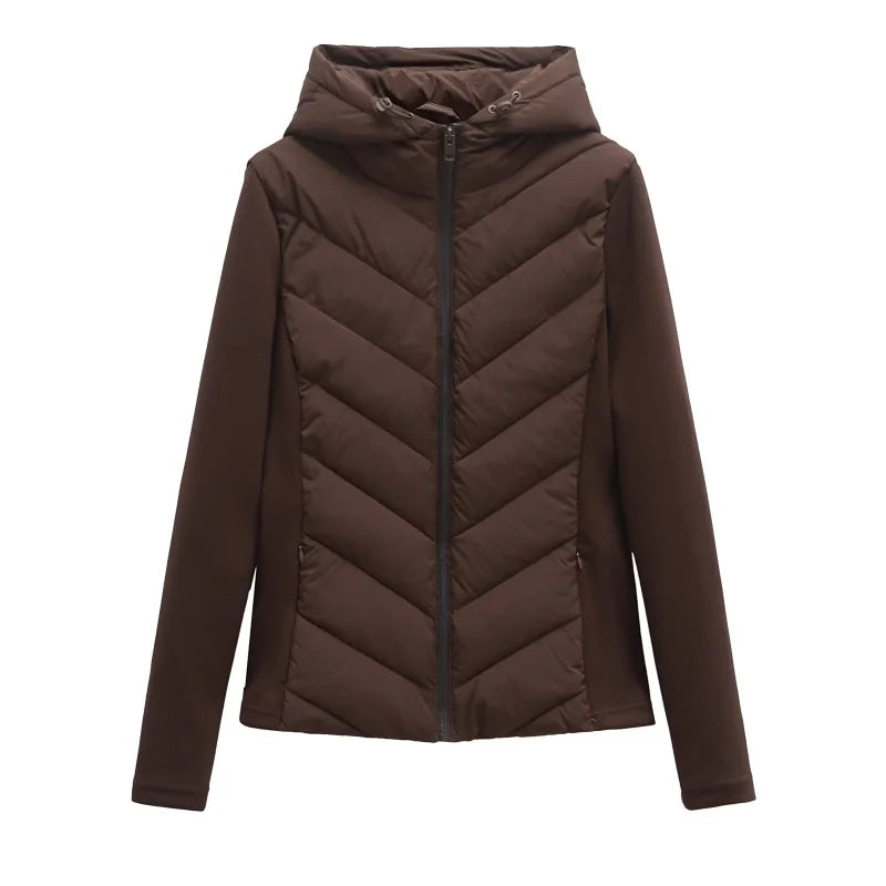 A&A Lightweight Puffer Jacket with Hood