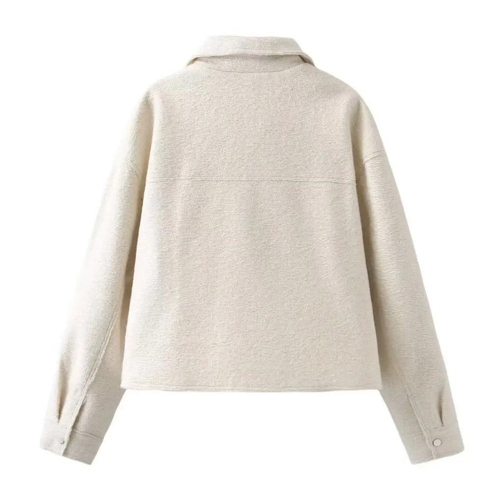 A&A Lorian Fleece Pocket Bomber Jacket