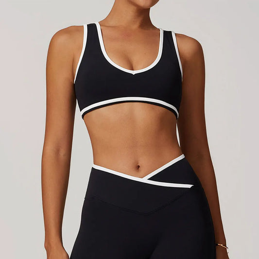 A&A ProSculpt Color Block Sports Bra