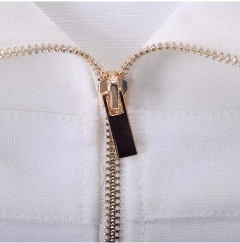 A&A Rachel Crystal Detail Bandage Midi Dress