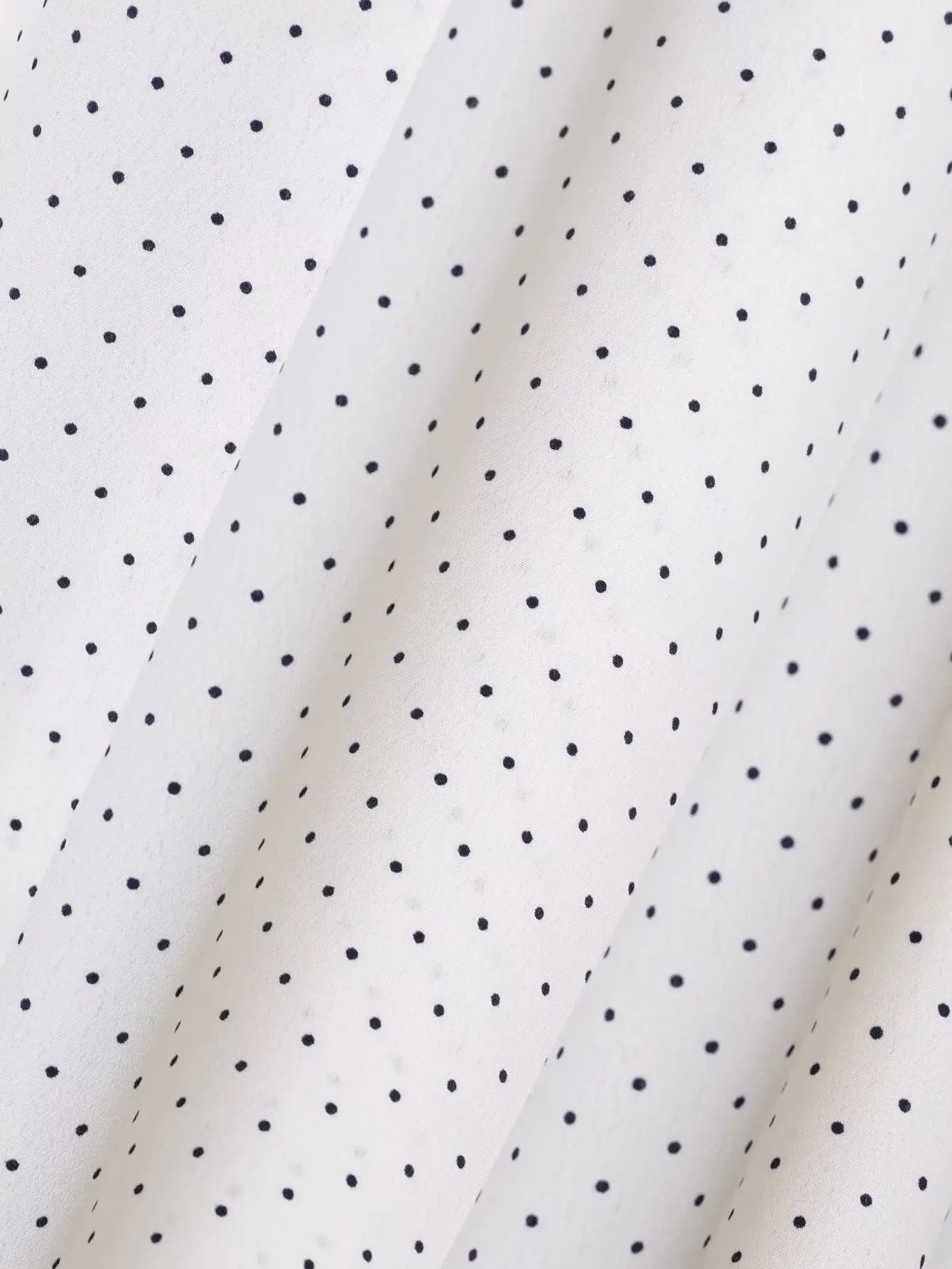 A&A Taliah Polka Dot Belted Midi Shirt Dress