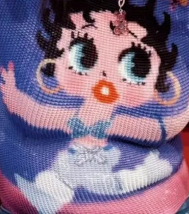 A&A Kawaii Boop Dream Graphic Print Top