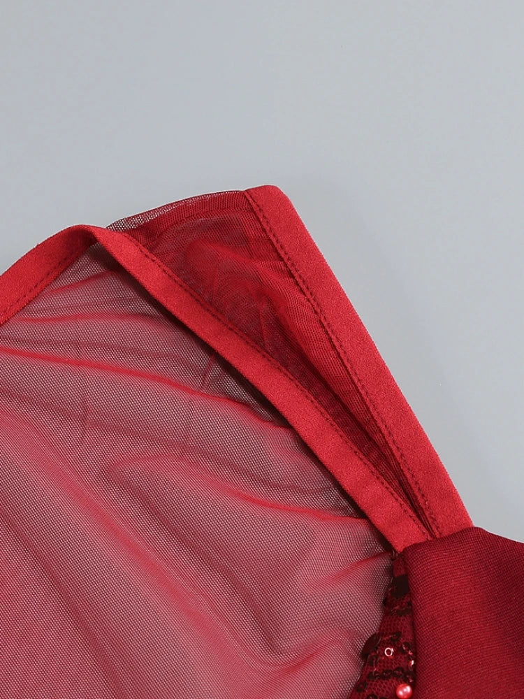 A&A Cresselle Square Neck Hollow Out Detail Maxi Dress