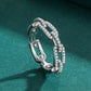 A&A Imani 925 Sterling Silver Chain Ring