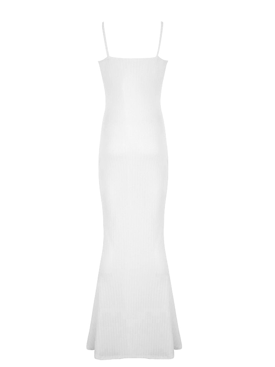 A&A Draped Dream Maxi Bodycon Dress