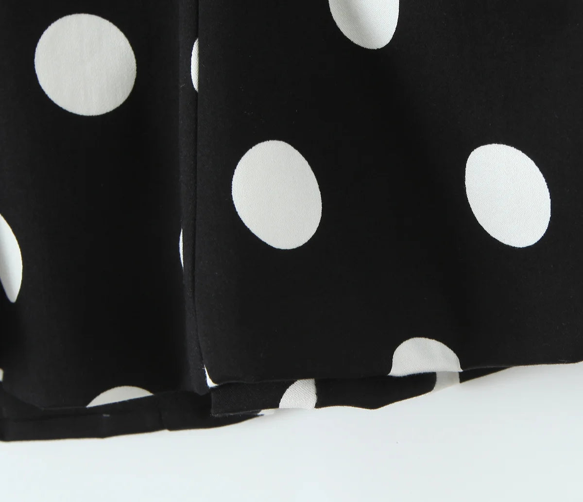 A&A Poppy Polka Dot Bow Detail Halter Neck Top