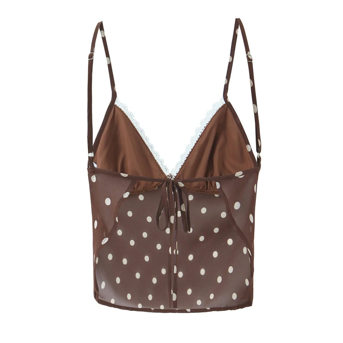 A&A Sorellea Polka Dot Tank Top & Mermaid Midi Skirt Set