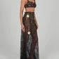 A&A Luxe Lace Two Piece Maxi Skirt Set