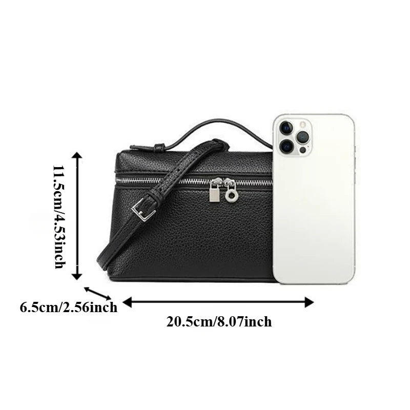 A&A Etla Leather Mini Clutch Bag